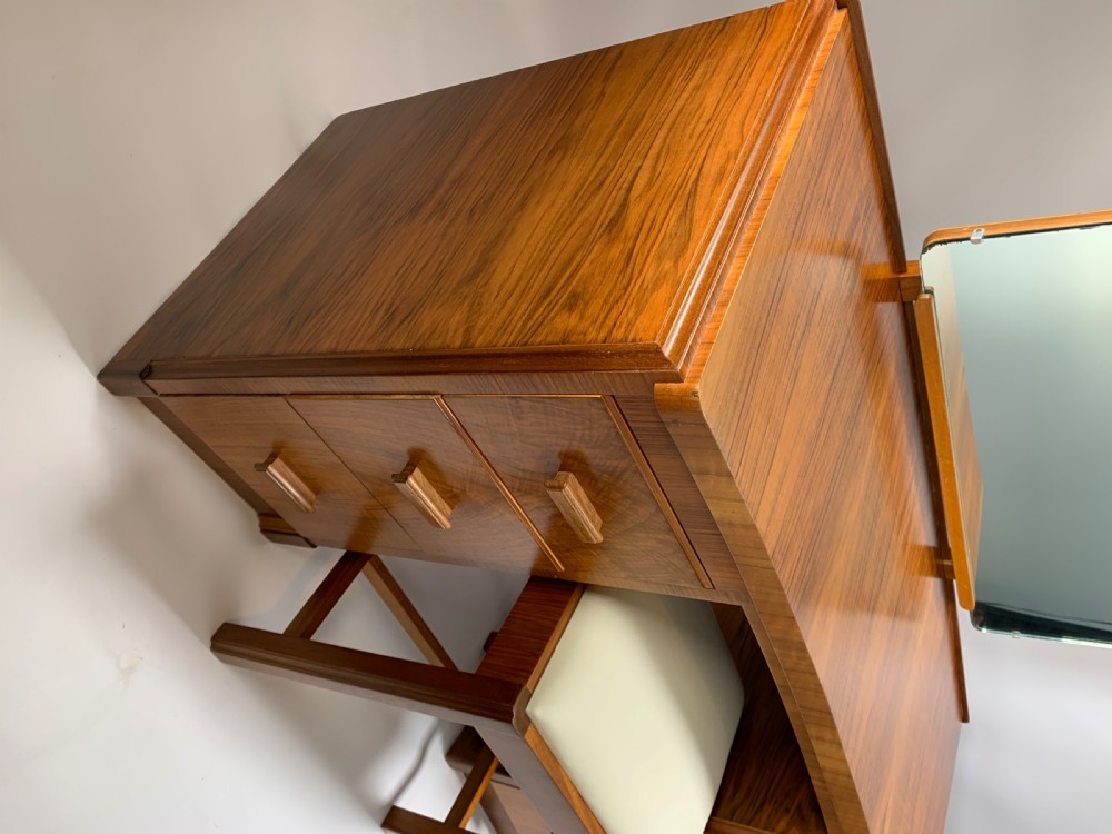 Art Deco Dressing Table and Stool View VI