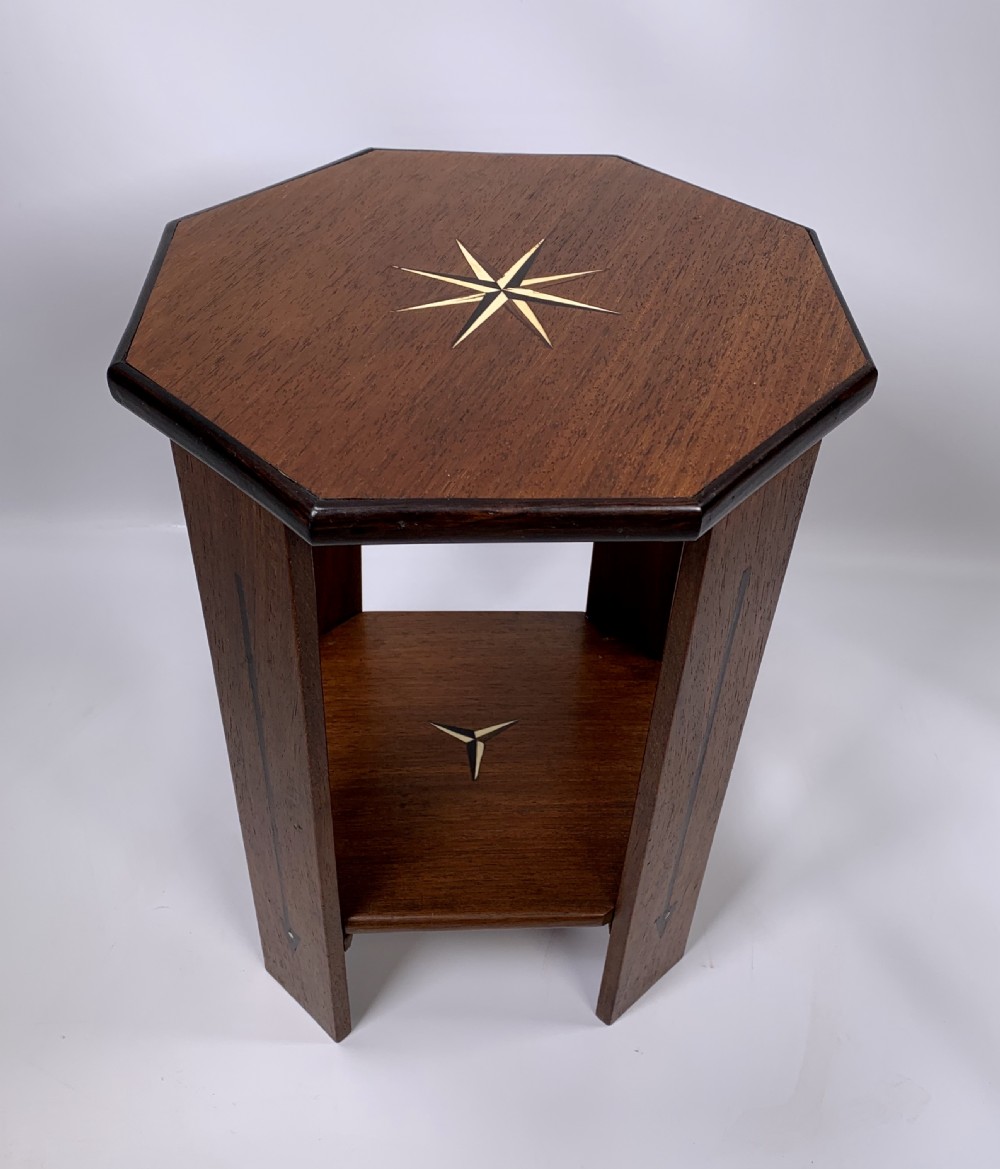 Art Deco Side Table View IX