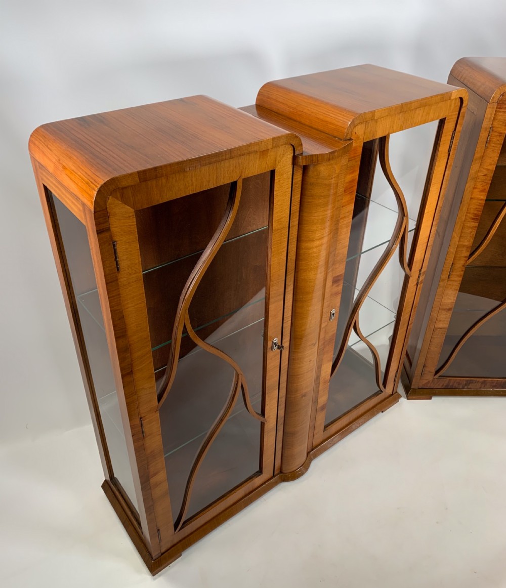 A Pair of Art Deco Display Cabinets View V