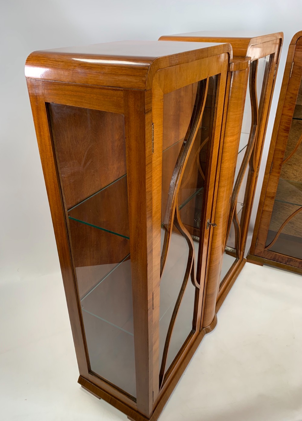 A Pair of Art Deco Display Cabinets View IX