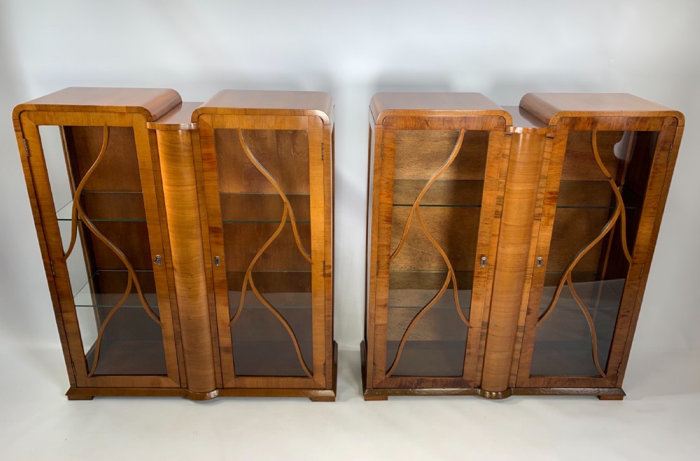 A Pair of Art Deco Display Cabinets View XI