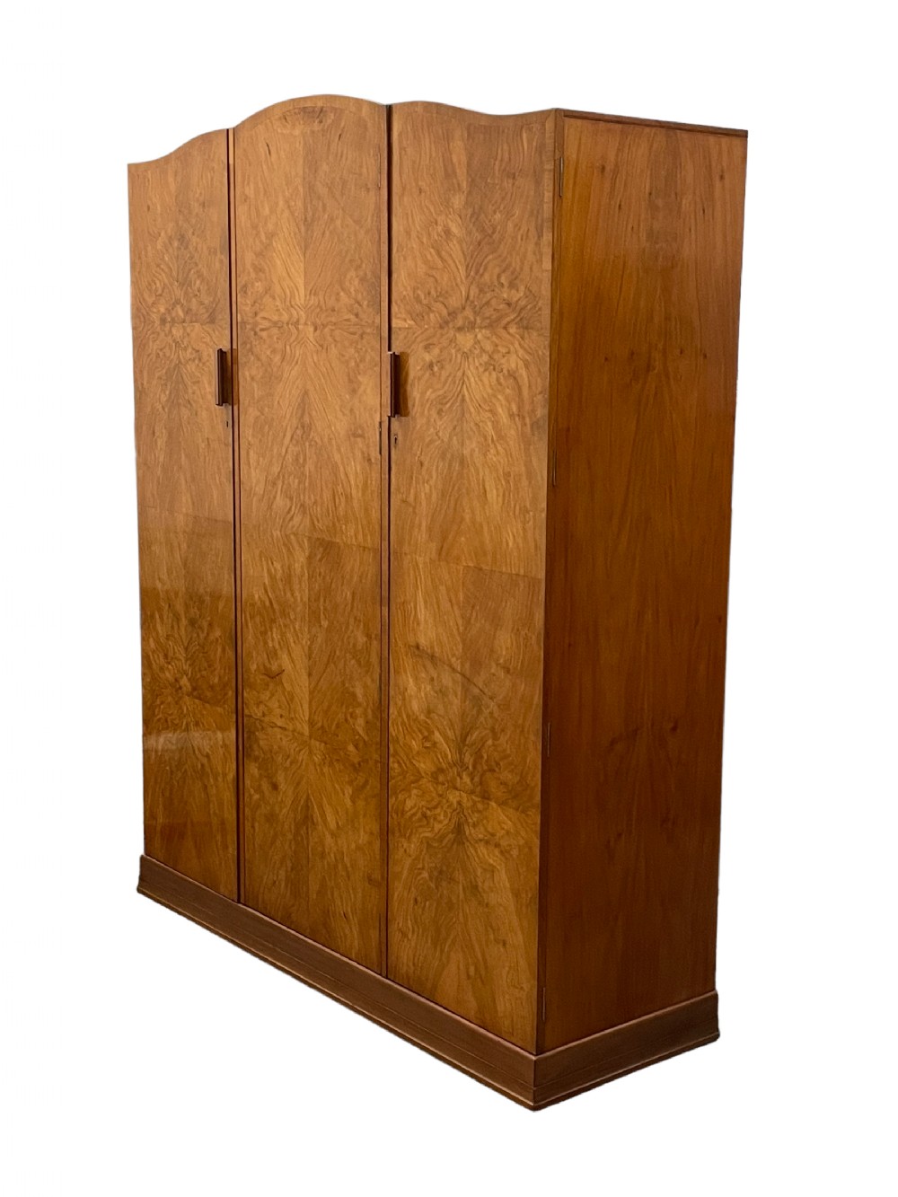 Art Deco Triple Wardrobe