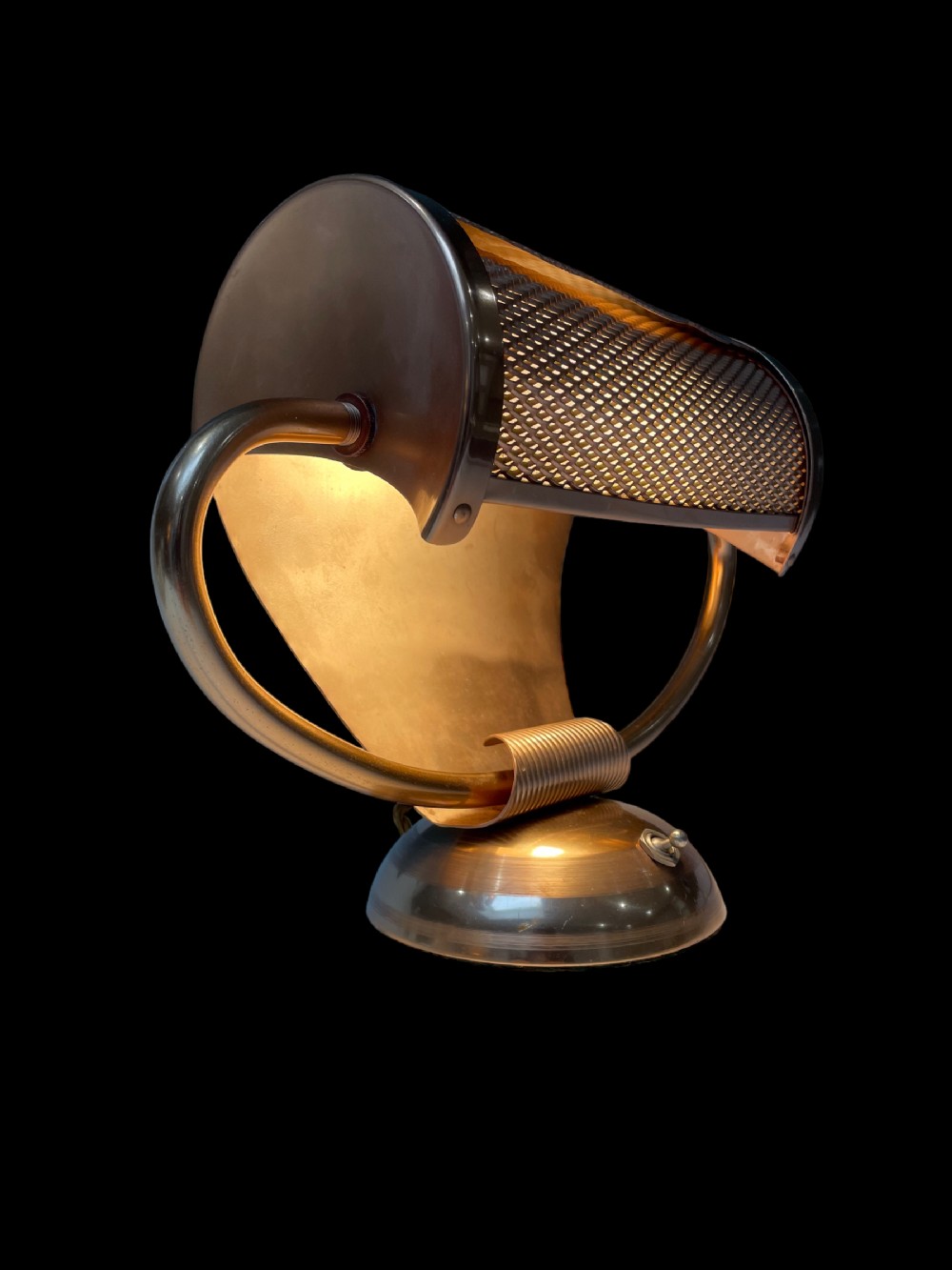 Art Deco Bankers Lamp
