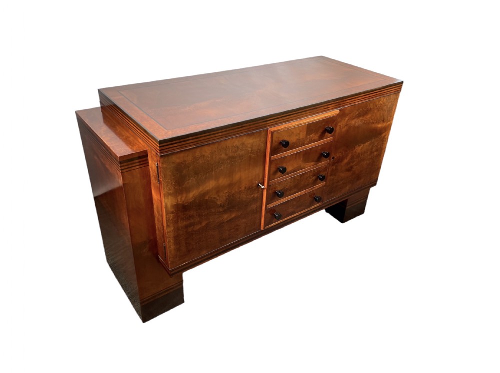 Art Deco Sideboard by Charles A. Richter for Bath Cabinet Makers