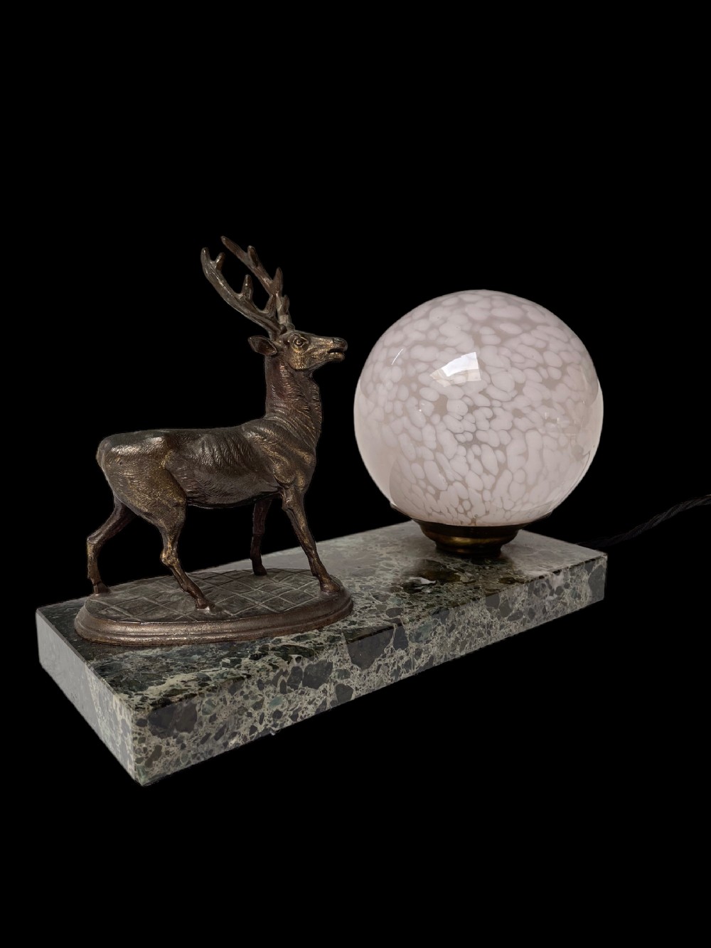 Art Deco French Mood Lamp