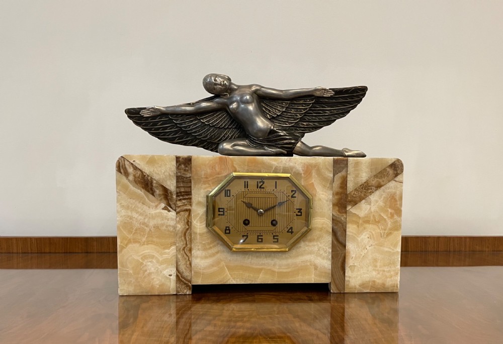 Art Deco French Clock View VIII
