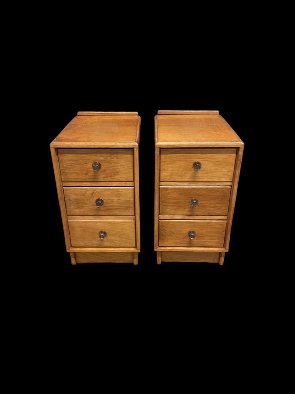 A Pair of Art Deco Bedside Cabinets