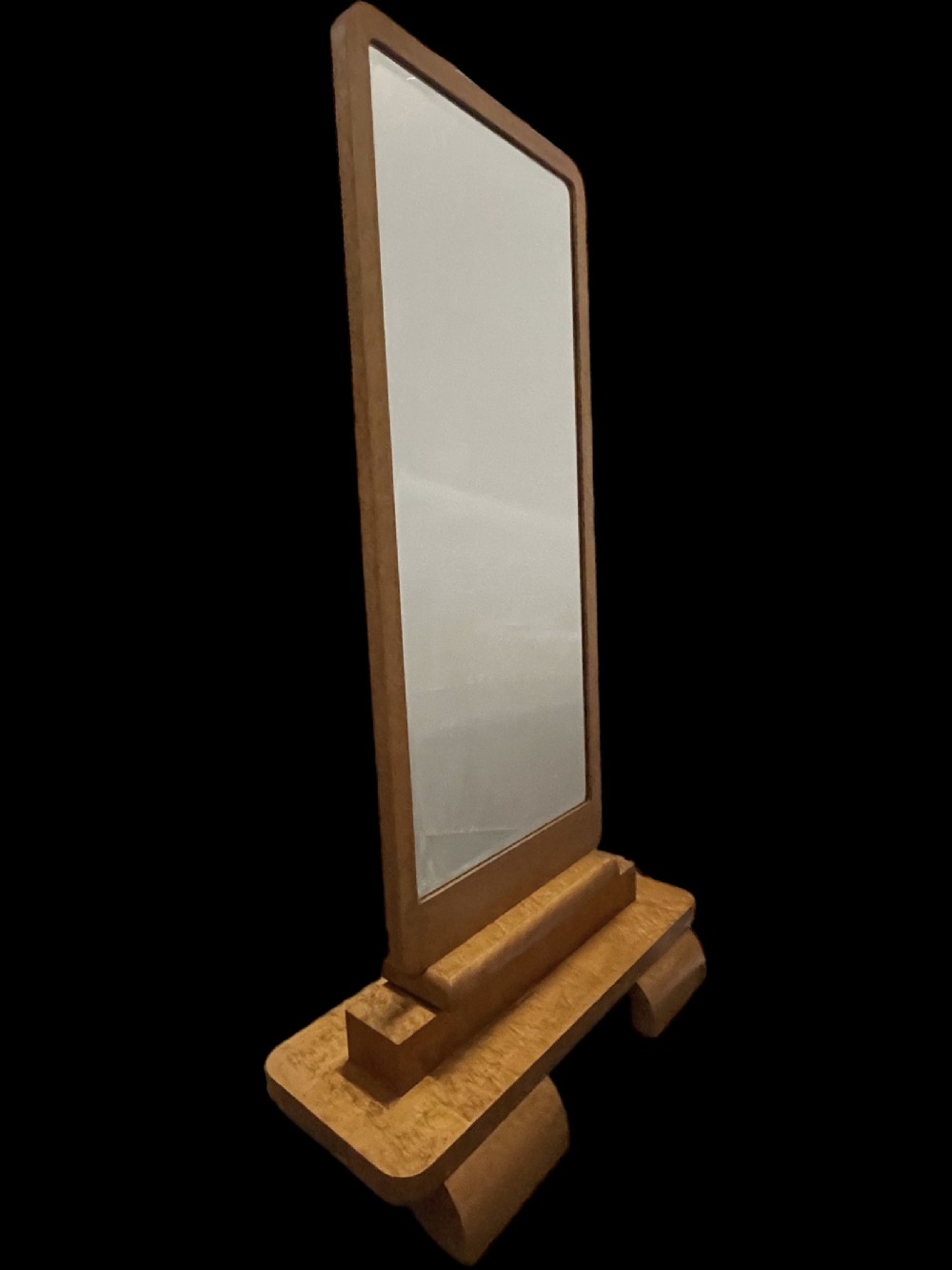  Art Deco Full Length Rotating Mirror