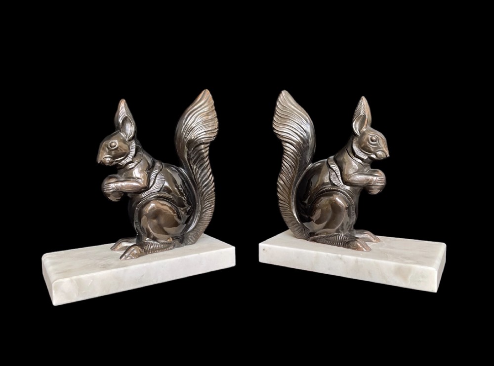 A Pair of Art Deco Bookends