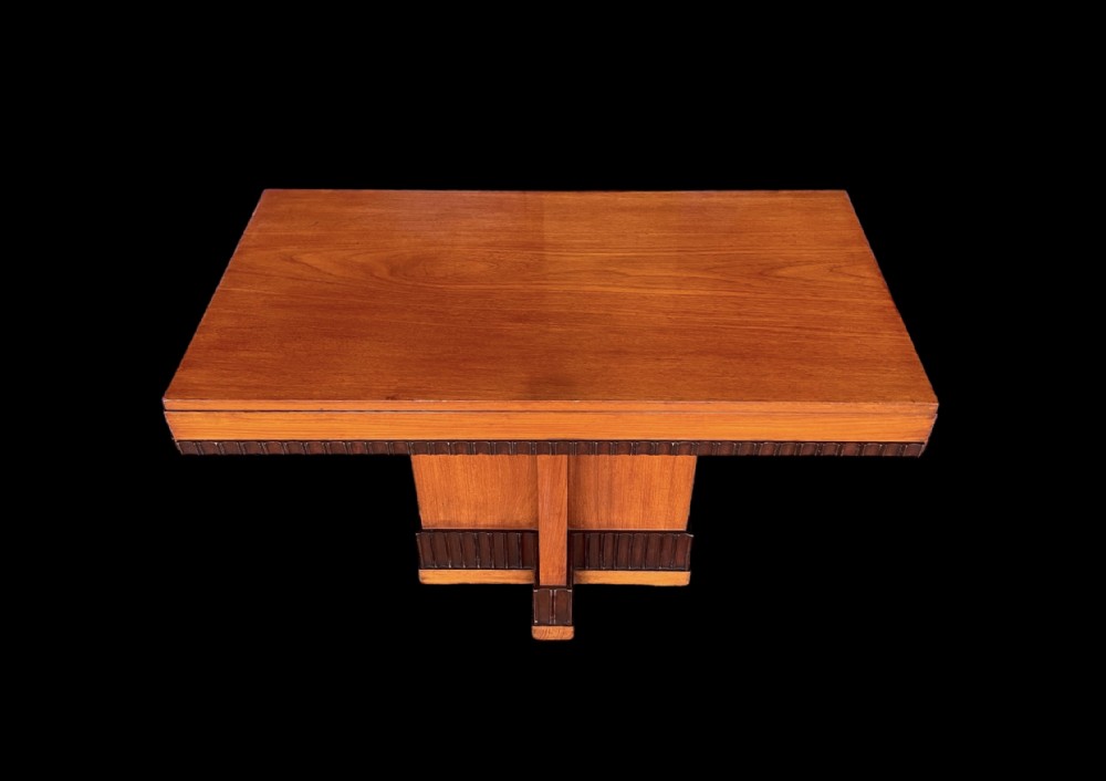 Art Deco Console Table by C Lazarus of Calcutta