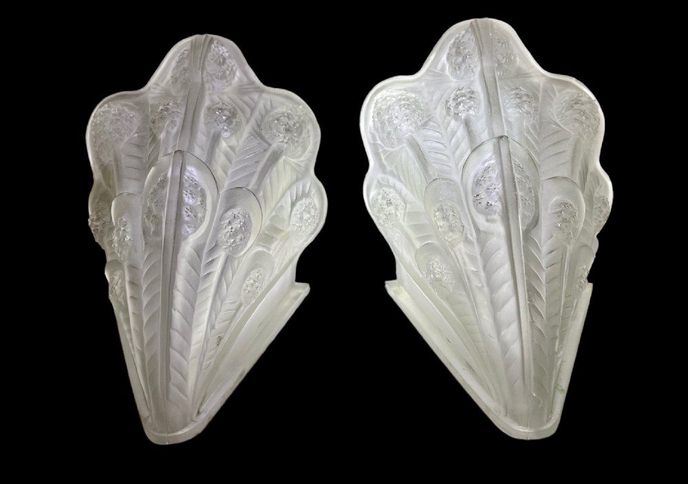 Pair of French Art Deco Wall Sconces View XI