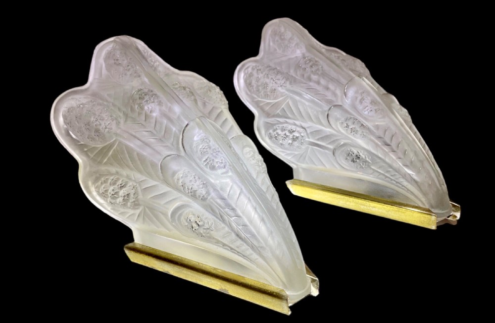 Pair of French Art Deco Wall Sconces View XIII