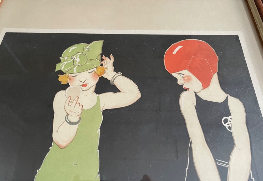 Pair of Art Deco Lithograph Posters View IV