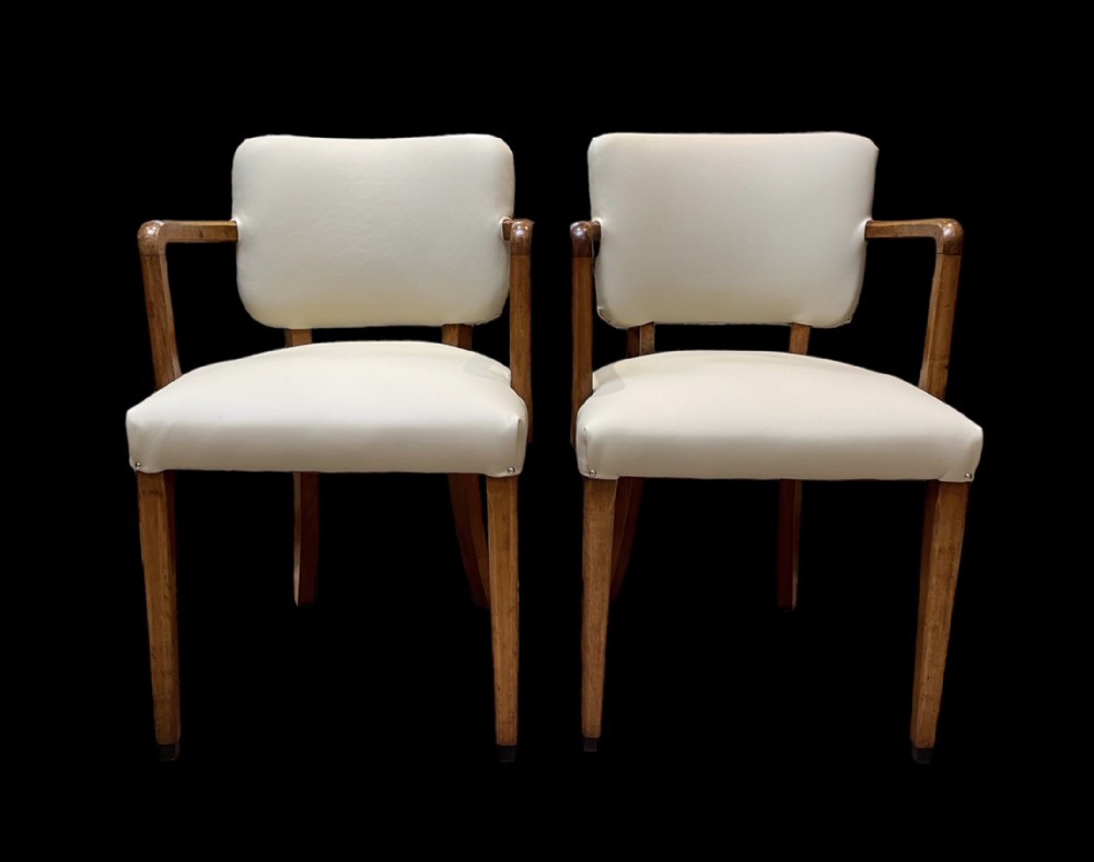 Pair of Art Deco Side Chairs