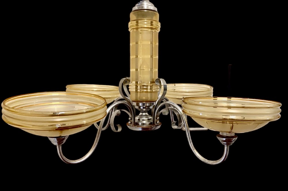 Art Deco Ceiling Light View VI