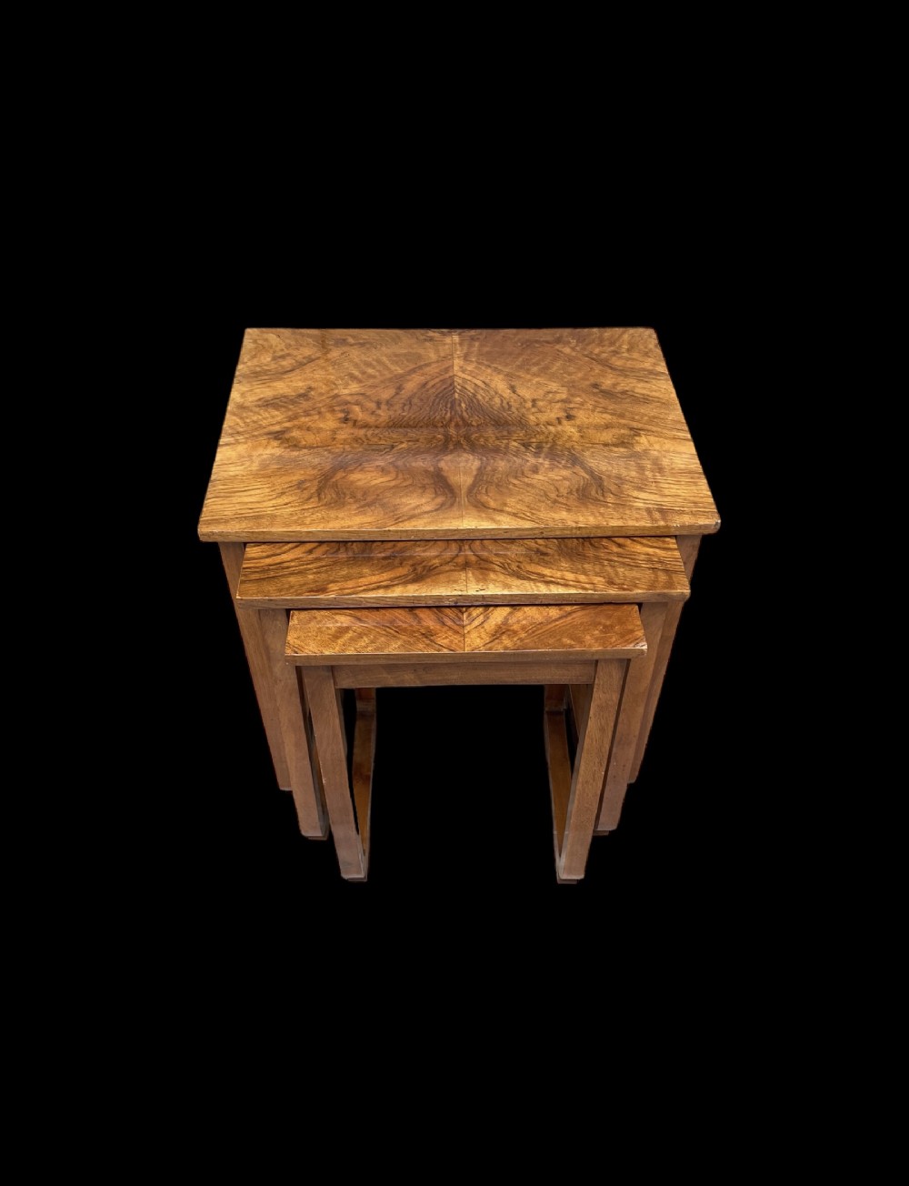 Art Deco Nest of Three Tables