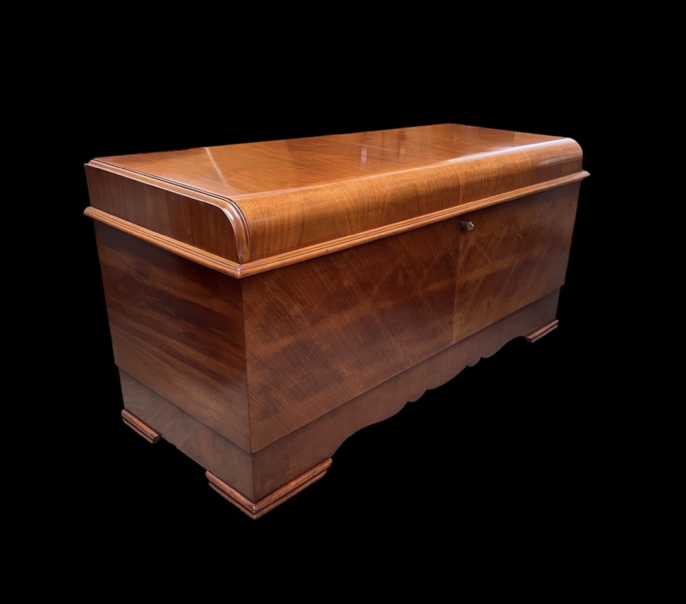 Art Deco Blanket Box