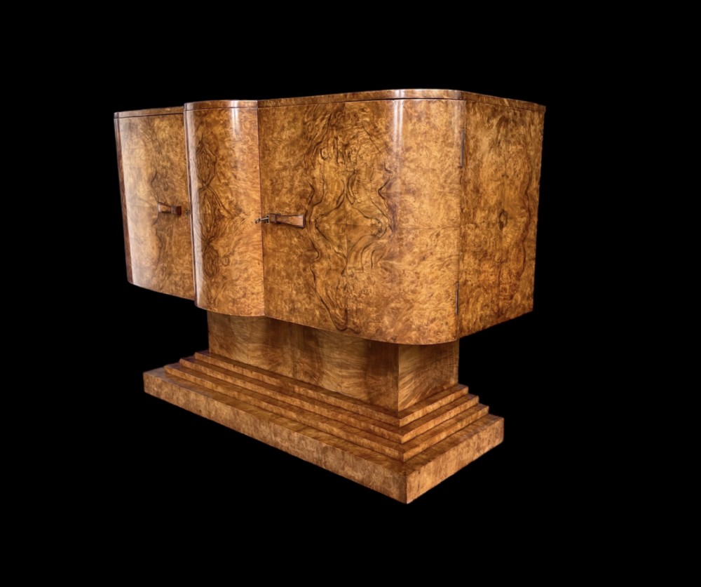 Fine Art Deco Serving Table by Hille