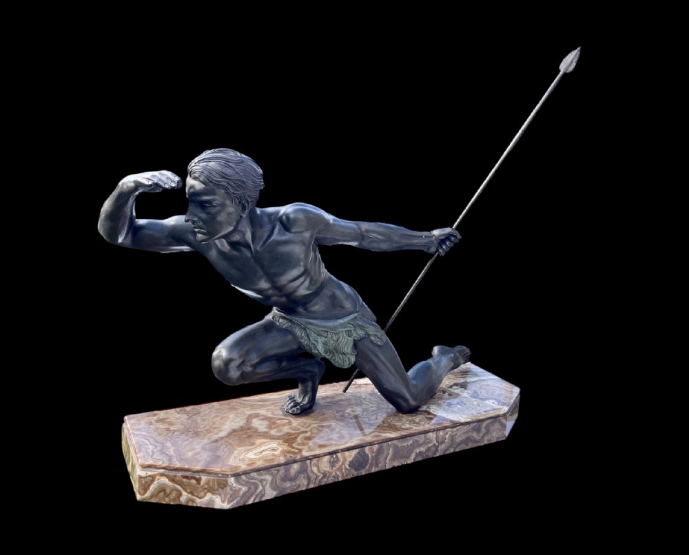 Art Deco Sculpture by J de Roncourt