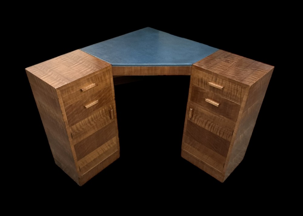 Art Deco Corner Desk