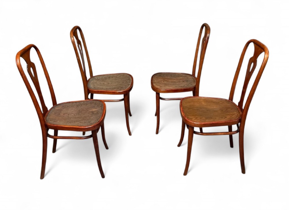Set of Four Thonet Chairs
