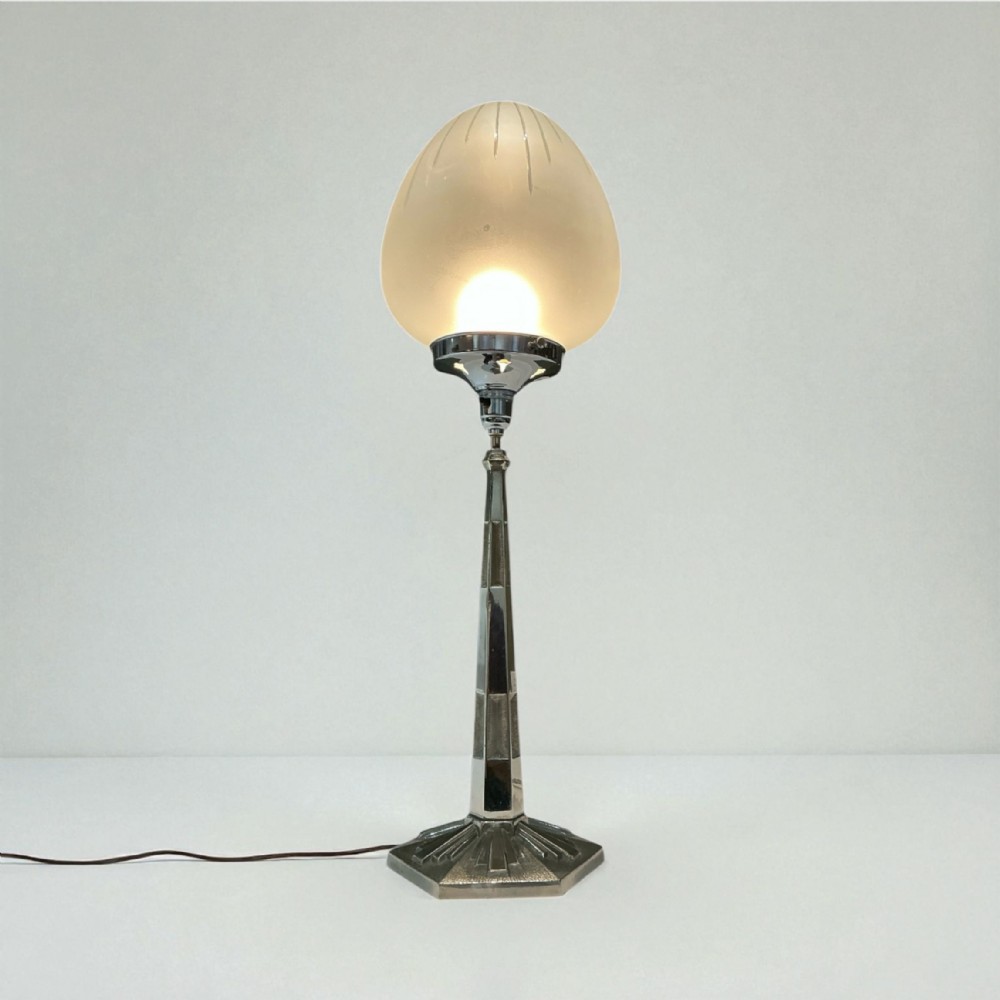French Art Deco Table Lamp