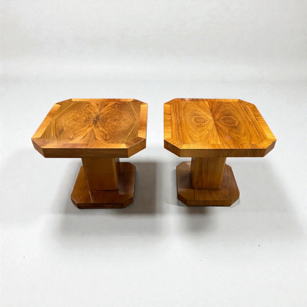 Pair of Art Deco Side Tables