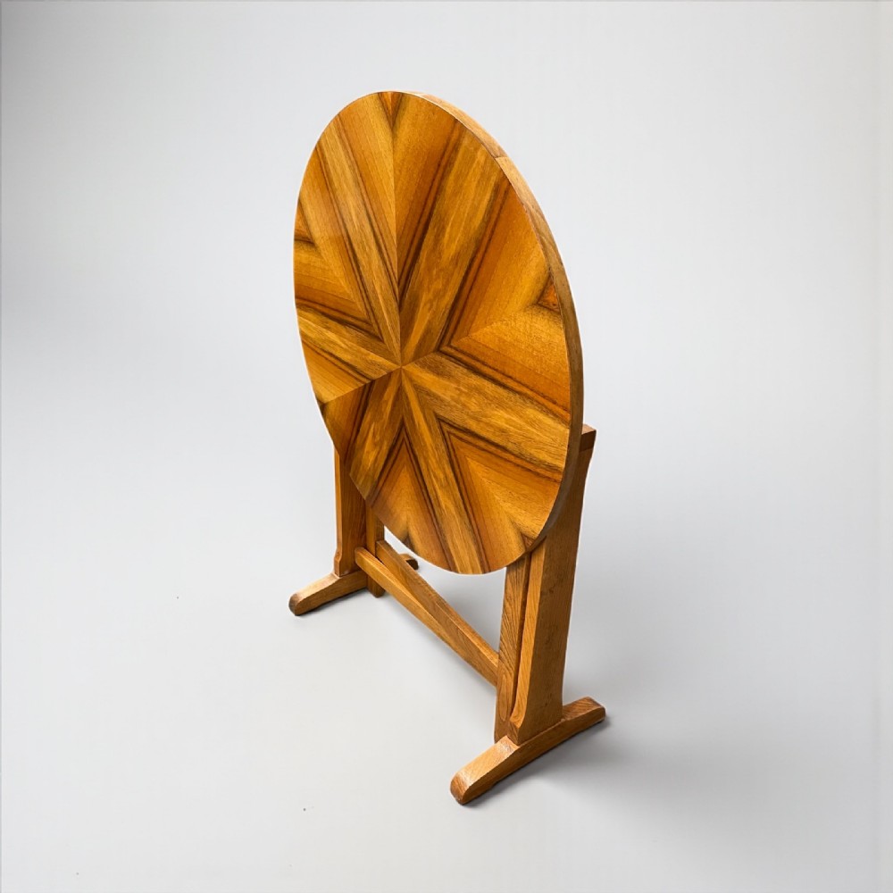 Art Deco Folding Side Table 