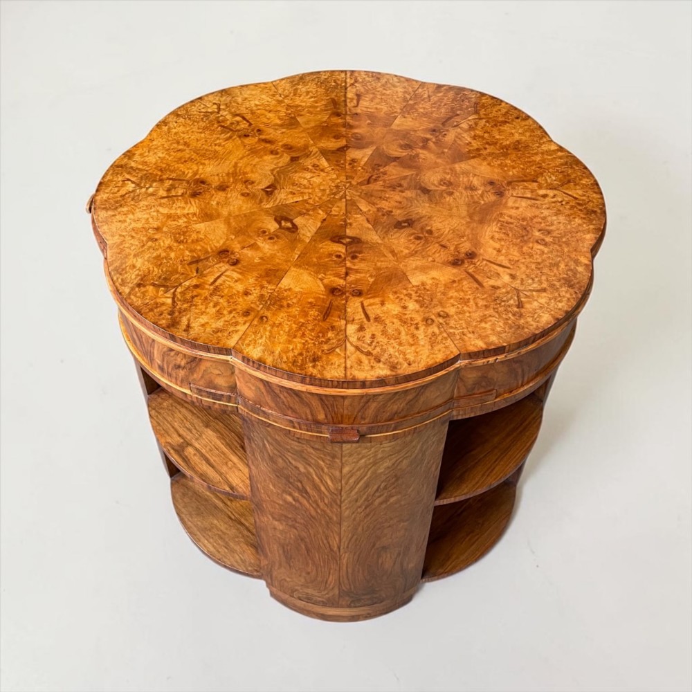 Fine Art Deco Coffee / Library Table View II
