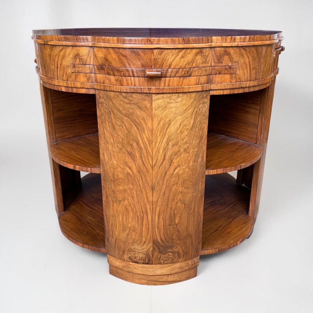 Fine Art Deco Coffee / Library Table View III