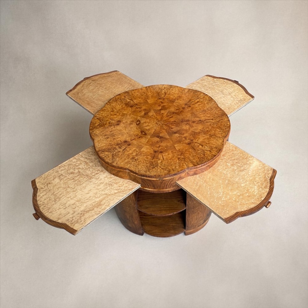 Fine Art Deco Coffee / Library Table View IV