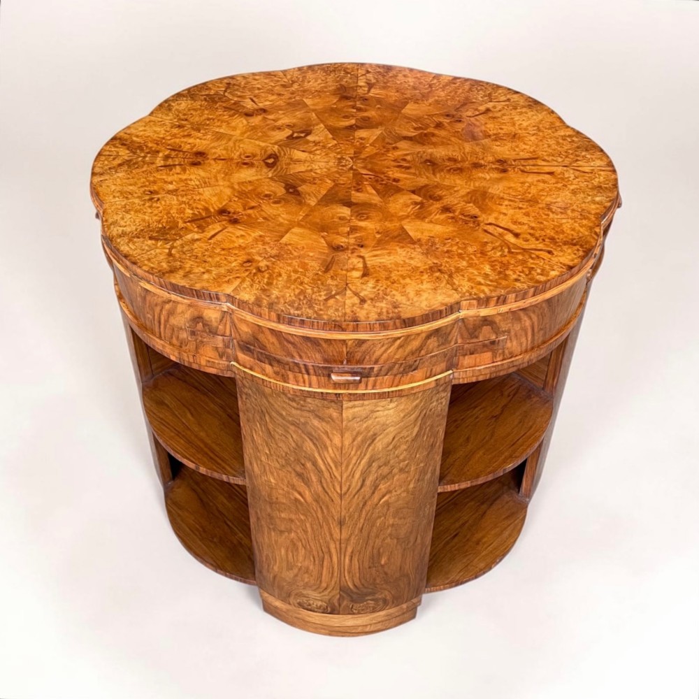 Fine Art Deco Coffee / Library Table View VI