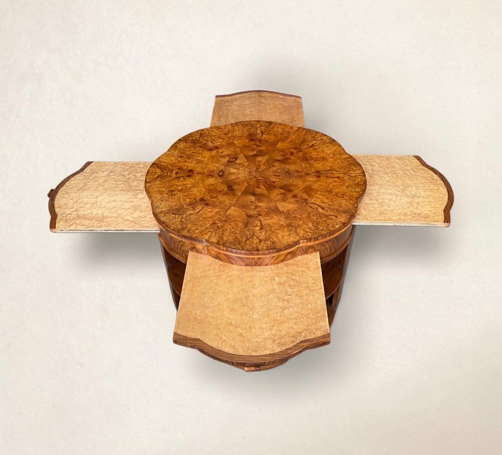 Fine Art Deco Coffee / Library Table View VII
