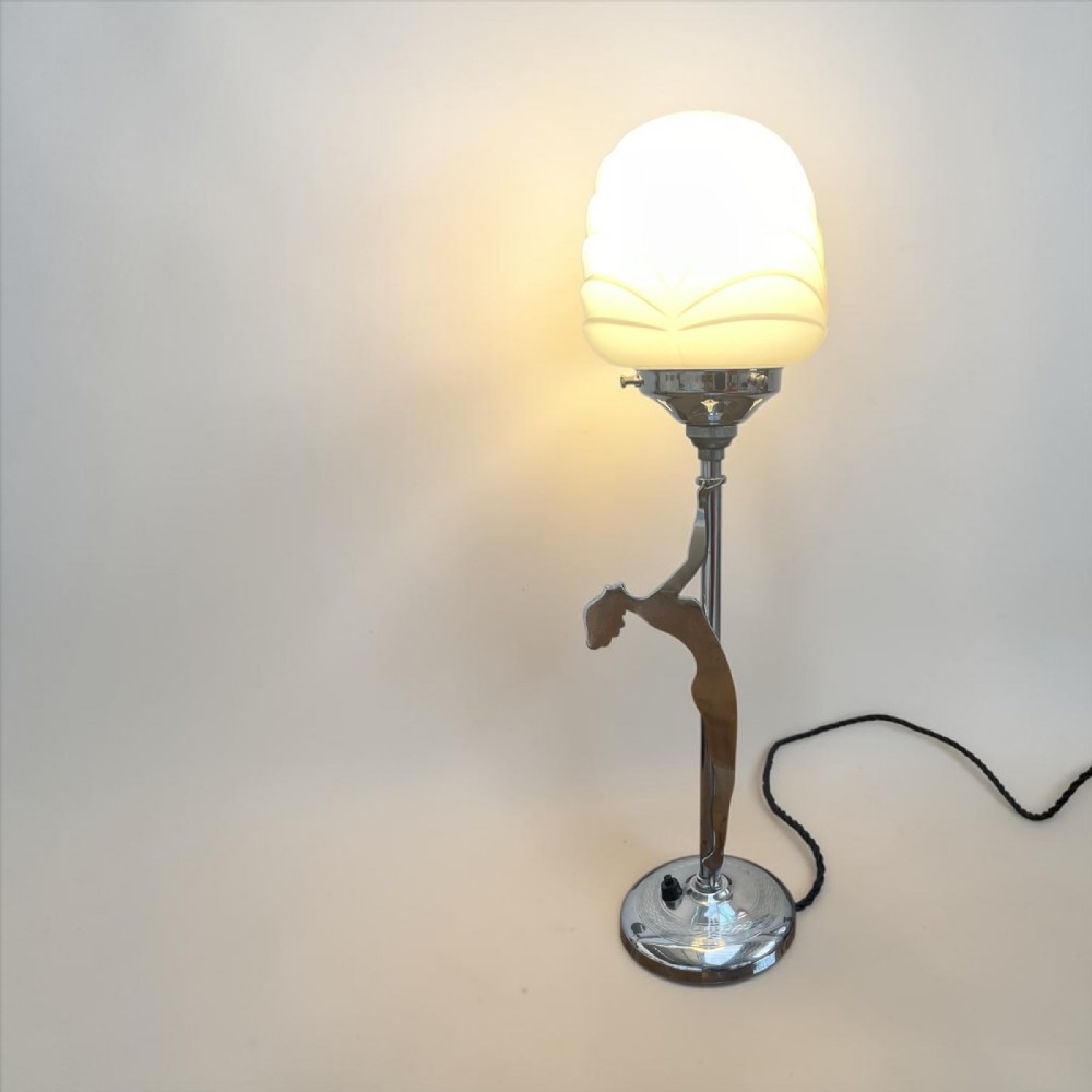 Art Deco Lady Lamp