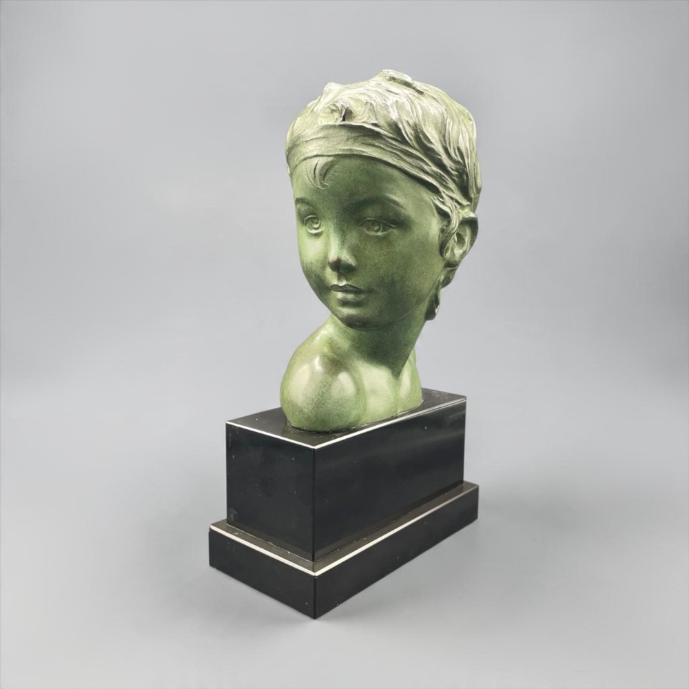 Art Deco Sculpture by Alexandre Kéléty