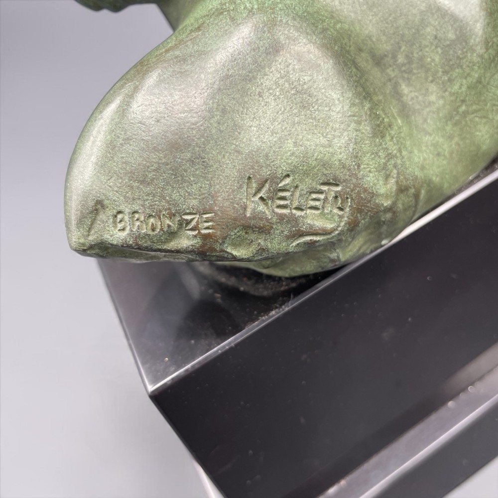 Art Deco Sculpture by Alexandre Kéléty View VII