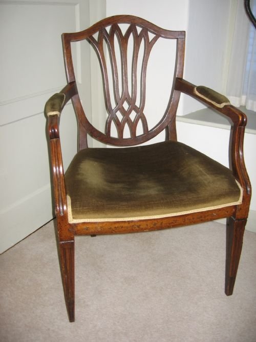 Elm Country Armchair C.1785.
