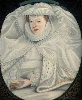 Sold...portrait of Mary, Queen of Scots (1542-1587), After Nicholas Hilliard, C.1700