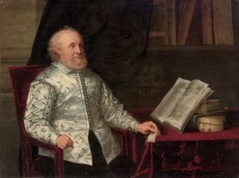 Sold...portrait of a Bibliophile; English School, 17th Century