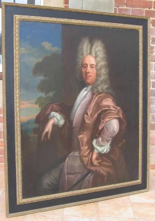 fig 1. Portrait of a Gentleman c.1685; Attributed to John Kerseboom