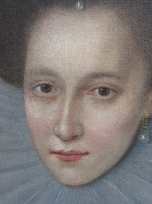 fig 2. SOLD....Portrait of Mary, Queen of Scots, Manner of Federico Zuccaro.