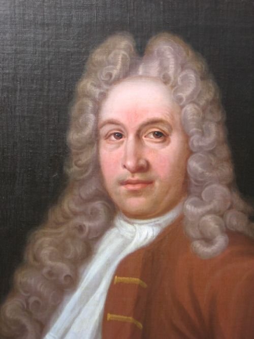 fig 1. Portrait of Gervais Nevile c.1720; attributed to Jonathan Richardson Snr.