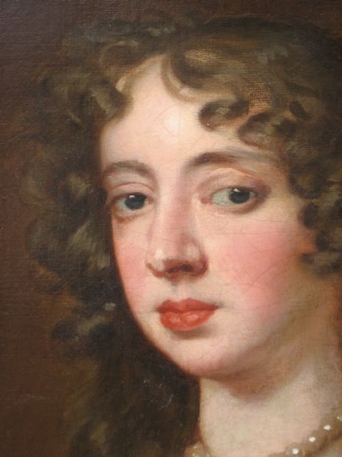 fig 2.  Portrait of Nell Gwyn c.1670; Circle or Studio of Lely (UK, c. 1670)
