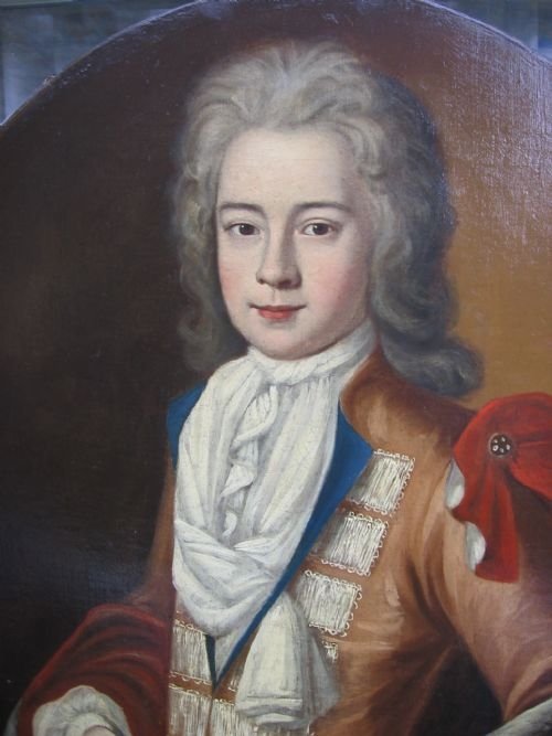 fig 1. SOLD...Portrait of a Boy c.1695; Circle of Charles D'Agar.
