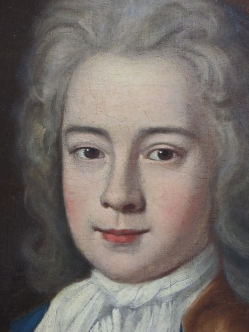 fig 2. SOLD...Portrait of a Boy c.1695; Circle of Charles D'Agar.