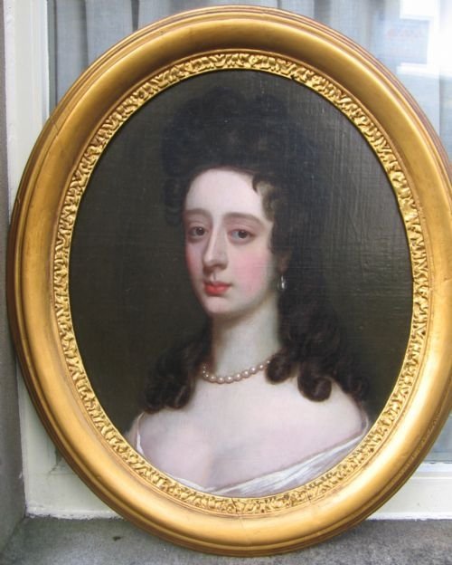 Sold....portrait of a Lady C.1700; Circle of Kneller.