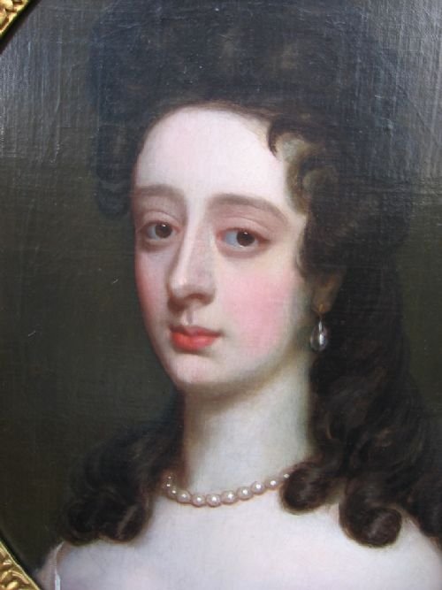 fig 2. SOLD....Portrait of a Lady c.1700; Circle of Kneller.