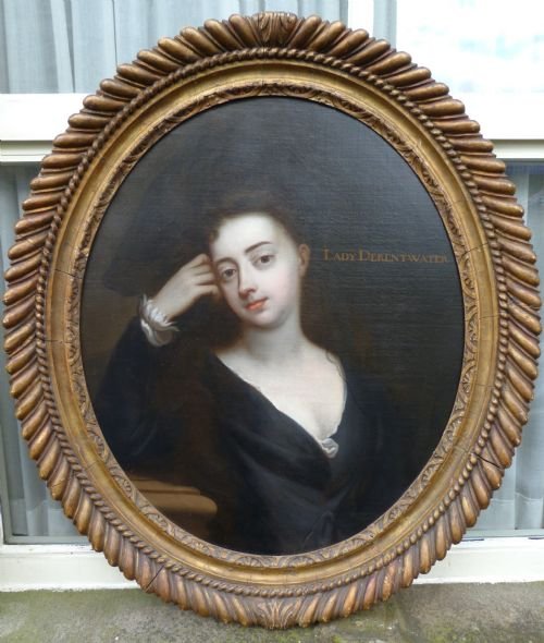 fig 1. SOLD....Portrait of Lady Derwentwater, by Michael Dahl