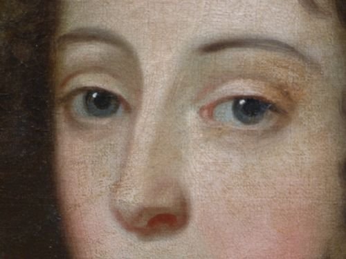 fig 2. SOLD....Portrait of Elizabeth Butler, Countess of Chesterfield(?) c.1660; Circle of Lely.