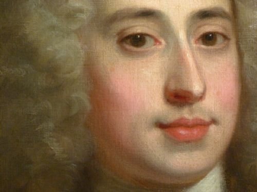 fig 2. SOLD....Portrait of a Gentleman c.1735; Attributed to Jonathan Richardson